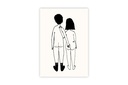 Helen B - Kunstdruck Poster *naked couple back* A4