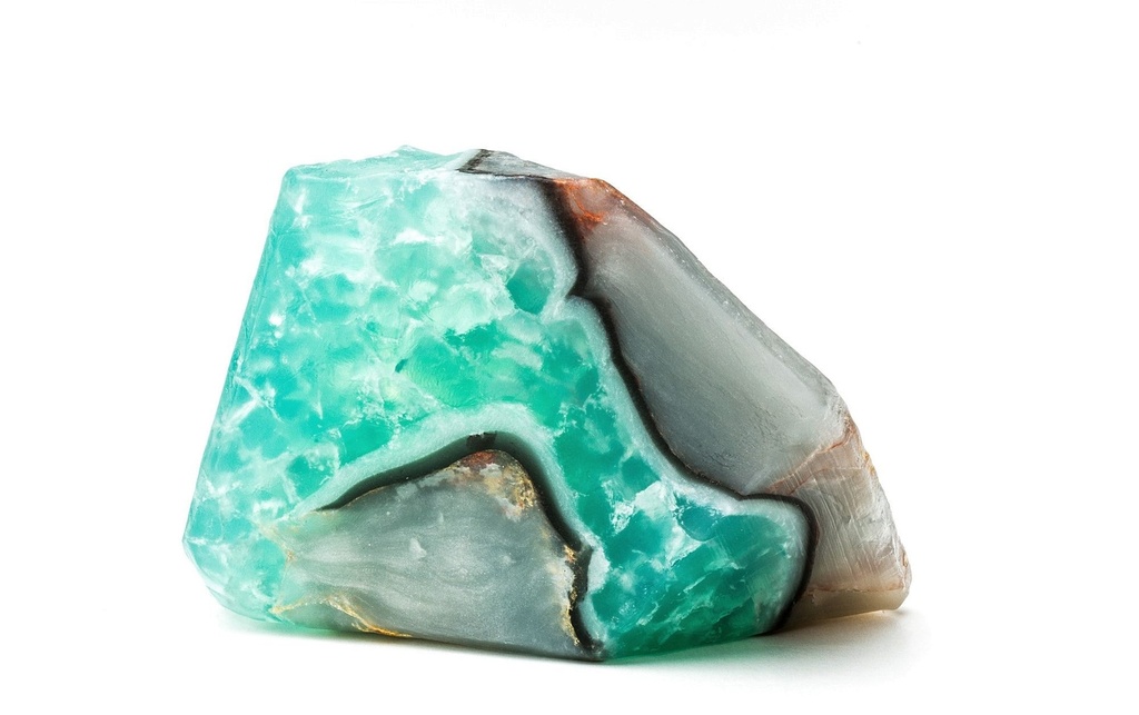 Soap Rocks - Aqua Geode / Lime Melon