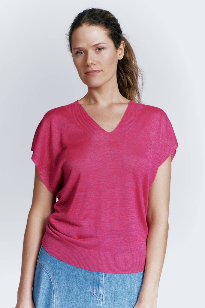 Julia June - Pullover PALEO - 350 fuchsia