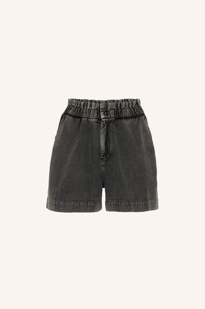 By Bar - Leon Twill Short - 861 Jet Black