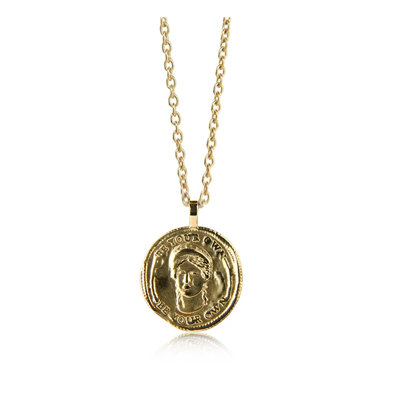 Jeberg Jewellery - Ritual necklace 'be your own muse' gold