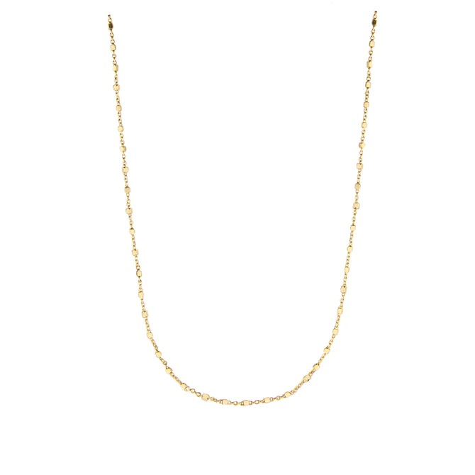 Jeberg Jewellery - CELINE necklace 42 + 3 cm gold - 23