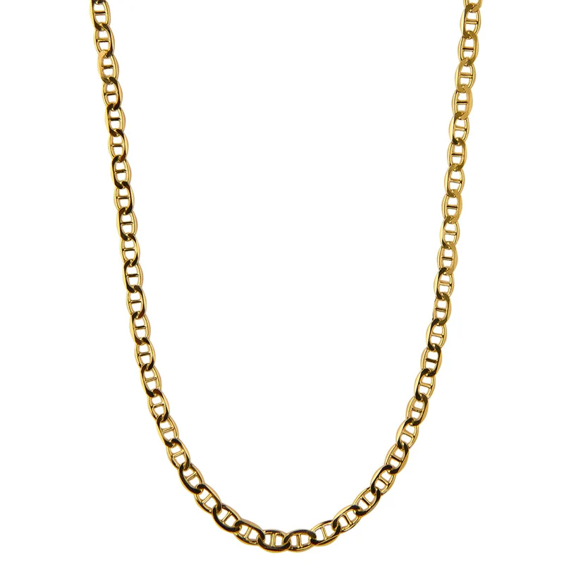 Jeberg Jewellery - Sydney necklace 42 cm + 3 cm gold