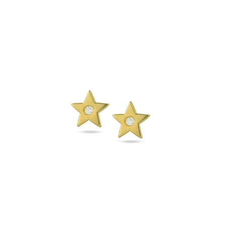 Jeberg Jewellery - Mini star stud - gold