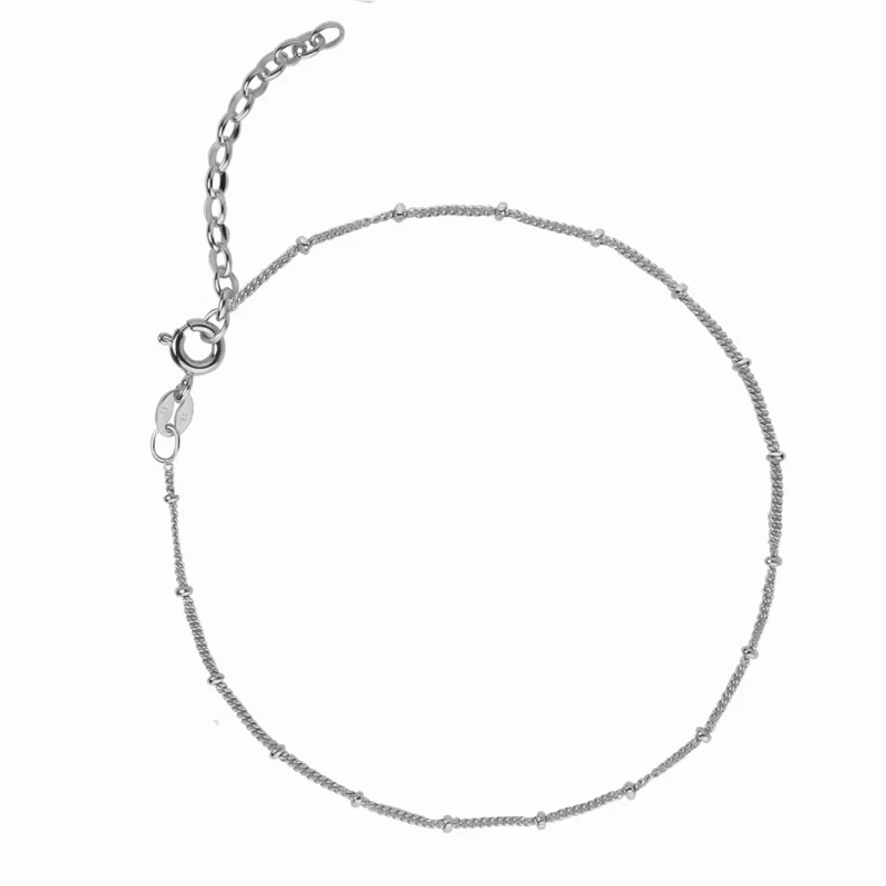 Jeberg Jewellery - Nelly Anklet chain 22 cm + 4 cm ext opt