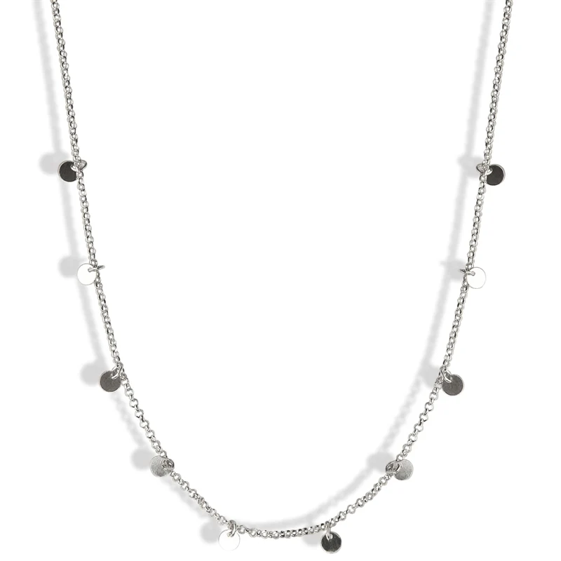 Jeberg Jewellery - Hailey Necklace silver 42 cm + ext 4 cm