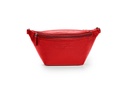 KIM Gürteltasche | rot | silber | Weite 100-165 | genarbt