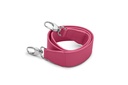 Schultergurt breit | 4/90cm | pink | silber | genarbt