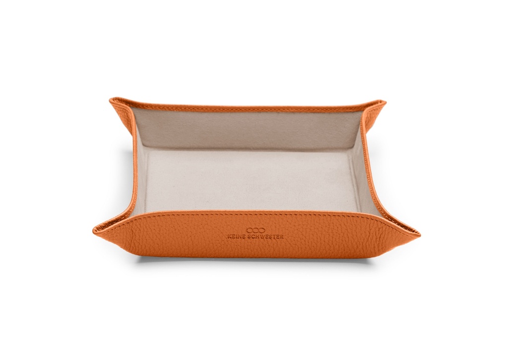 Taschen-Entleerer | marigold | beige | gold | genarbt