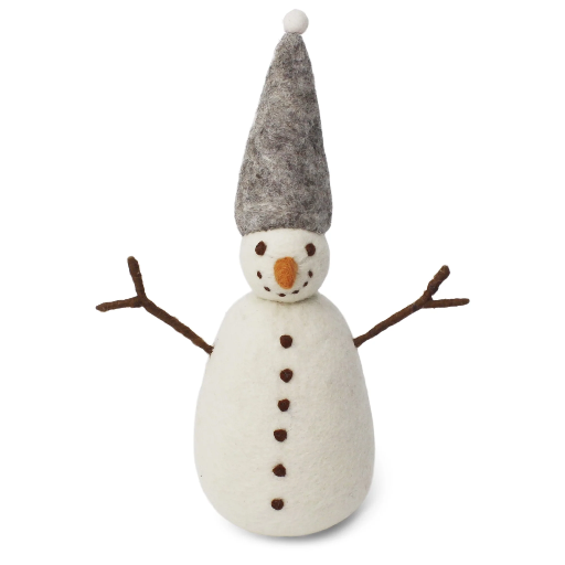 [15023] Gry & Sif (Filz) - Big Snowman Grey