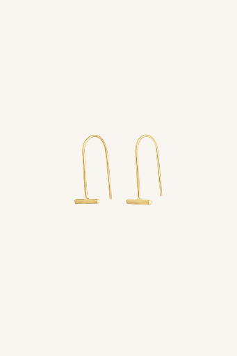 [20526303-750] By Bar - Earring Isa - gold