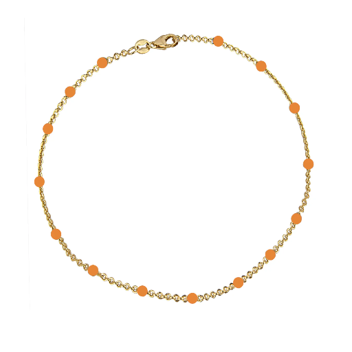 [4695-16-EXT-G] Jeberg Jewellery - Amber Glow Bracelet gold