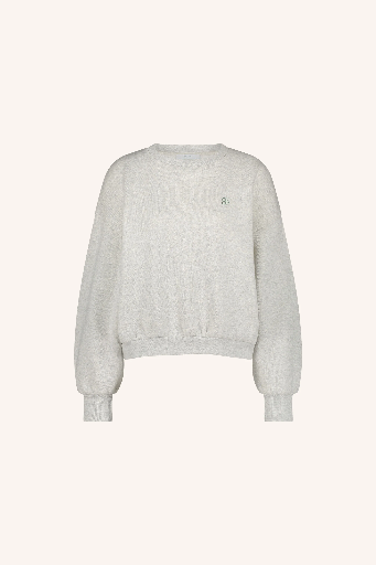 By Bar - bibi boogie nights sweater - 815 light grey melee 