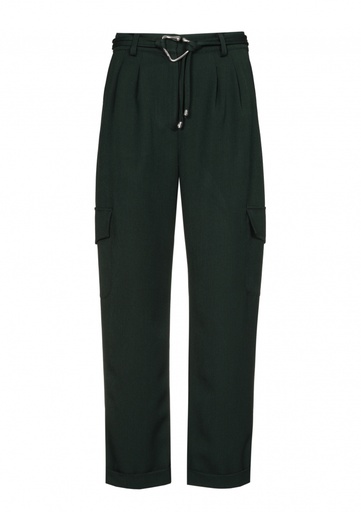 Caroline Biss - COMFORTABLE CARGO PANTS, NORMAL WAIST, GREEN