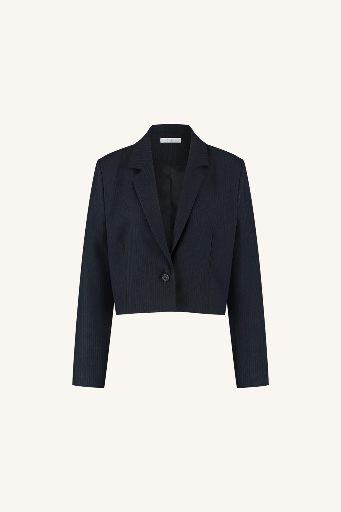 By Bar - Jody Stripe Blazer - 602 Dark Navy