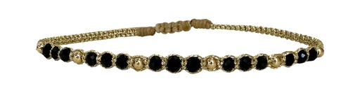 [BLHOLLY05AW24] LeJu - Bracelet Glass Beads Metallic Threads BLHOLLY05AW24