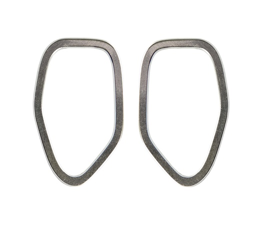 [FRS] Lisa Kroeber Jewellery Art - Earrings Frames Small (medium small), Silver