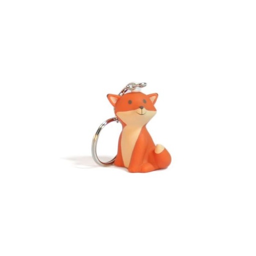 [VO-607] Vanhalst - Cesar Fox Key Ring Orange | H5 ø3,5cm 