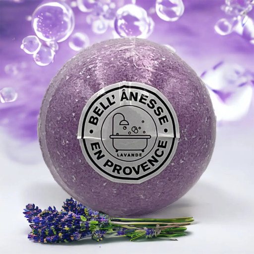 [#BOU184] Bell' Anesse - Badekugel - Boule Bain Efferv - Lavendel - 180g 