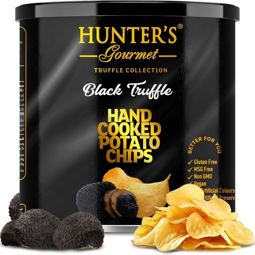 [733603] Hunter‘s Gourmet Black Truffle Chips 40g