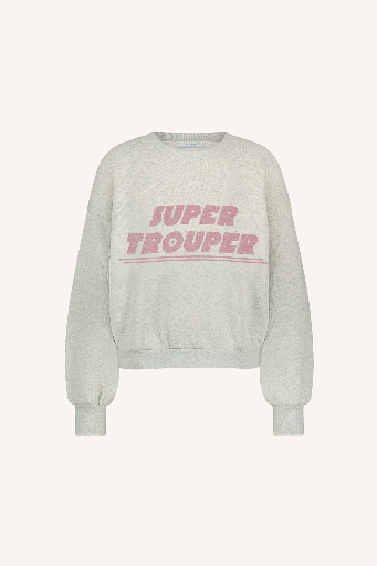 By Bar - Bibi Trouper Sweater - 815 light grey melee 