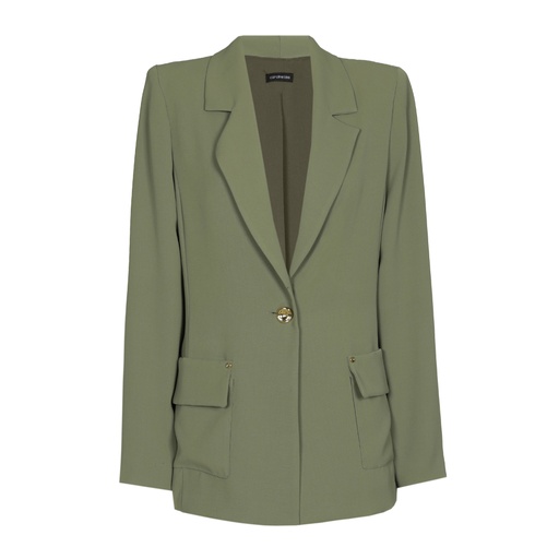 Caroline Biss - STYLISH STREAMLINED BLAZER khaki