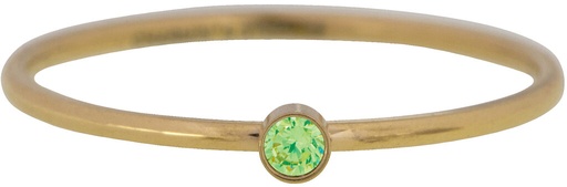 Charmins Ring - R688 - Birthstone Augustus Green Peridot Stone Shine Bright