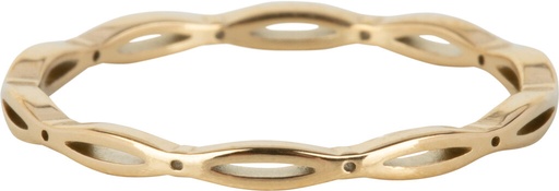 Charmins Ring - R1112 - Ring Open Oval Gold