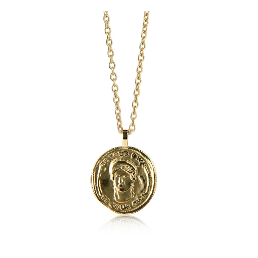 [4805-45] Jeberg Jewellery - Ritual necklace 'be your own muse' gold