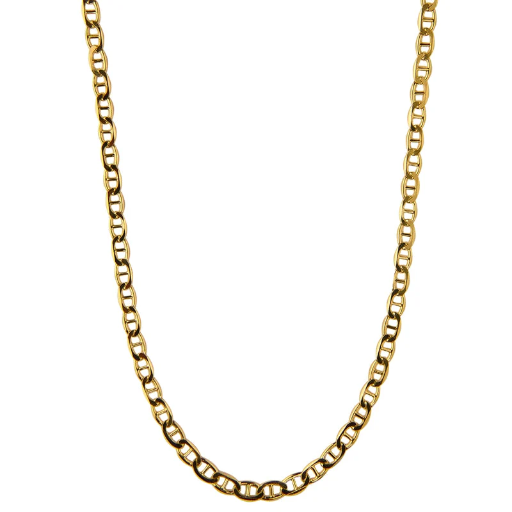 [4565-42] Jeberg Jewellery - Sydney necklace 42 cm + 3 cm gold