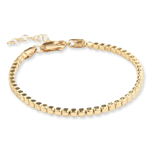 [4615-16] Jeberg Jewellery - Penelope - bracelet gold 16 cm + 3 cm