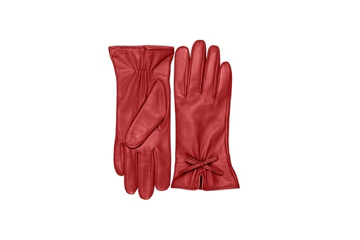 [34615] Damen-Handschuh Schleife | rot | 8,0