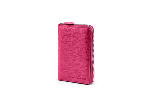 [7710] JANNE | pink | silber | genarbt