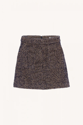 By Bar - Lottie tweed skirt - 856  midnight